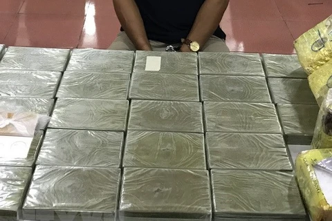 Aduana vietnamita incauta 2,3 kilógramos de droga 