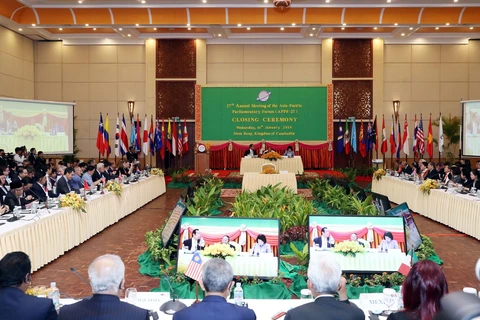 Concluye la 27 Reunión del Foro Parlamentario Asia-Pacífico en Siem Reap