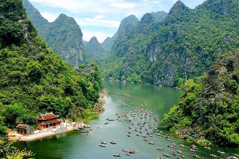 Complejo paisajístico de Trang An, destino atractivo en provincia de Ninh Binh