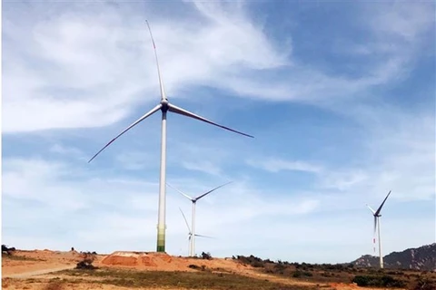 Inauguran la planta de energía eólica Mui Dinh en la provincia vietnamita de Ninh Thuan