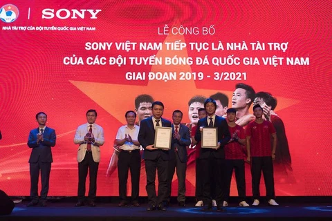 Sony continuará patrocinando equipos nacionales de fútbol de Vietnam