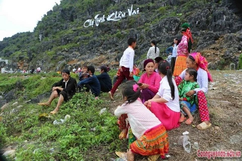 Abre centenario mercado de amor Khau Vai en provincia vietnamita de Ha Giang 