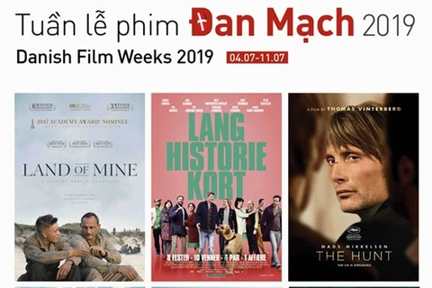Anuncian Semana del Cine de Dinamarca en Vietnam