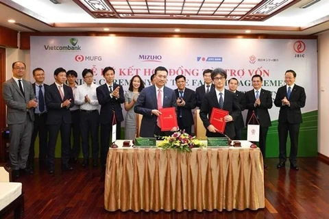 Bancos de Vietnam y Japón firman contrato para proyectos de energía renovable