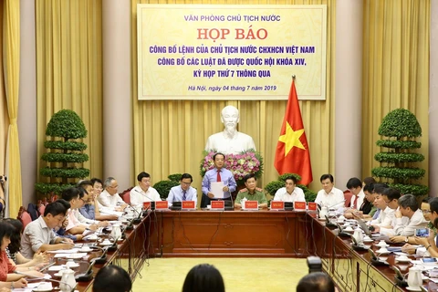 Emite Presidente de Vietnam Orden sobre siete leyes recién aprobadas