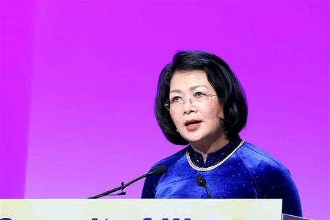 Destaca vicepresidenta vietnamita papel de las mujeres en la cuarta revolución industrial