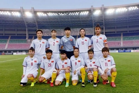 Ocupa selección femenina de fútbol de Vietnam primera posición en el Sudeste Asiático