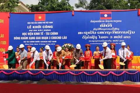 Asiste Vietnam a Laos en construcción de Academia de Economía y Finanzas