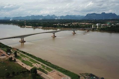 El río Mekong en provincia tailandesa está en un nivel más bajo en casi 100 años