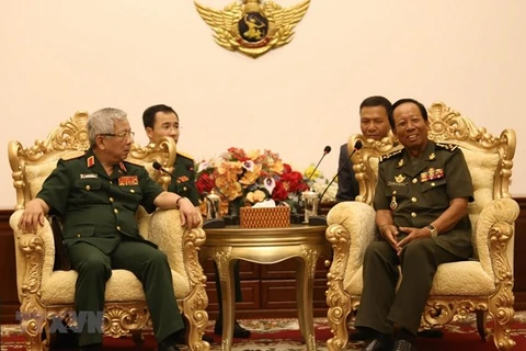 Vietnam y Camboya profundizan cooperación militar