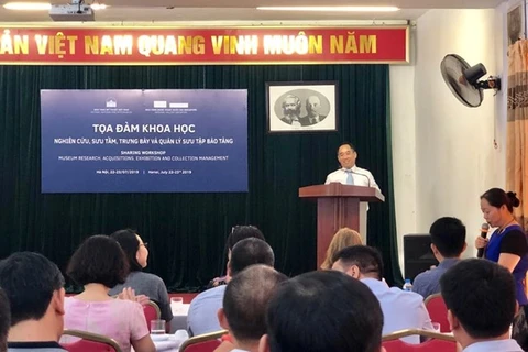 Comparten Vietnam y Singapur experiencias en museología en Hanoi