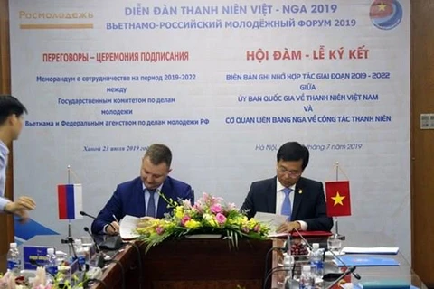 Impulsan Vietnam y Rusia cooperación juvenil