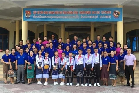 Jóvenes de Vietnam y Laos estrechan lazos 