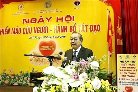 Se unen seguidores budistas vietnamitas a campaña de donación de sangre y órganos