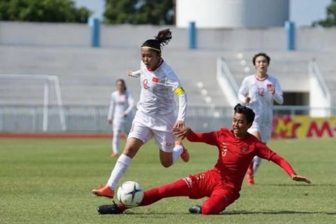 Vietnam encabeza Grupo B del Campeonato Femenino regional de fútbol