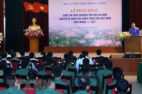 Lanzan en redes sociales concurso de conocimientos sobre Partido Comunista de Vietnam