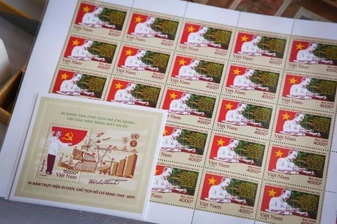 Emite Vietnam sellos para conmemorar aniversario 50 del testamento del Tío Ho 