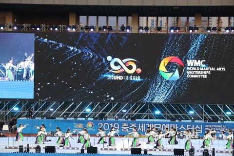 Vietnam compite en Maestría Mundial en Artes Marciales de Chungju 2019