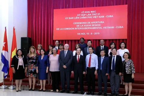 Sesiona en Hanoi Comisión Intergubernamental Vietnam-Cuba