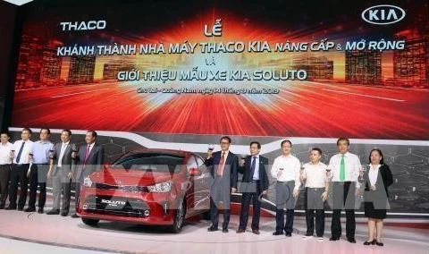 Inauguran en Vietnam fábrica de automóviles KIA