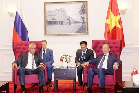 Vietnam y Rusia promueven colaboración en seguridad 