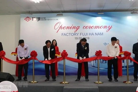 Inauguran fábrica de Fuji Electric Industry en provincia norteña de Vietnam