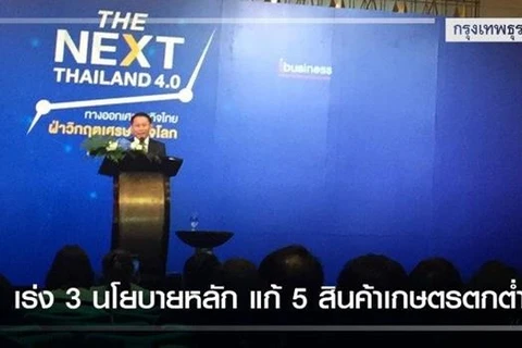 Tailandia diseña políticas para impulsar el desarrollo económico