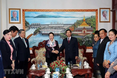 Exhortan a agilizar lazos entre Vientiane y provincias vietnamitas 