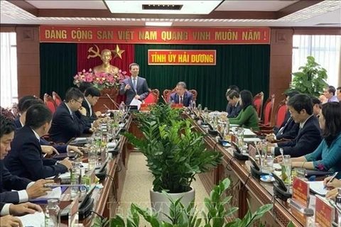  Promueven en Provincia vietnamita de Hai Duong avances en infraestructura de Tecnología de la Información
