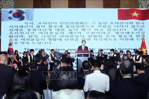 Conmemoran en Ciudad Ho Chi Minh aniversario de la fundación de Corea del Sur