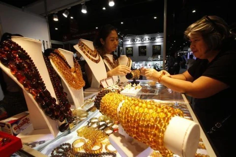 Aumenta Tailandia sus exportaciones de joyas y gemas 