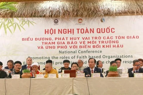Reconocen papel de comunidades religiosas de Vietnam en enfrentamiento al cambio climático