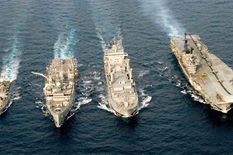 Realizan Tailandia y la India ejercicio naval conjunto