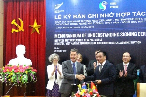 Proyectan Vietnam y Nueva Zelanda ampliar cooperación hidrometeorológica