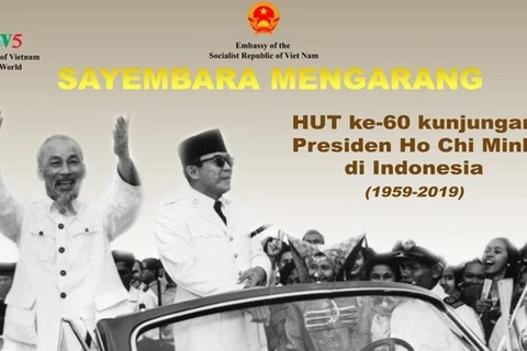 Celebrarán en Indonesia el aniversario 60 de visita de Ho Chi Minh 
