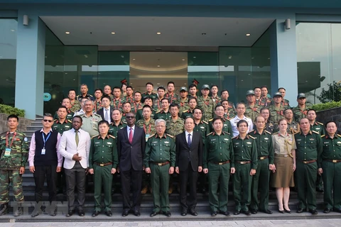 Emprende Vietnam curso de entrenamiento de infantería pesada para misiones de paz de la ONU