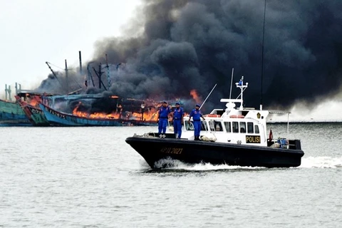 Destruirá Indonesia buques pesqueros ilegales incautados