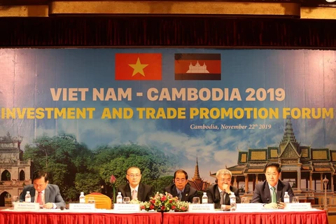 Nutrida participación en Foro de Promoción de Comercio Vietnam - Camboya 2019