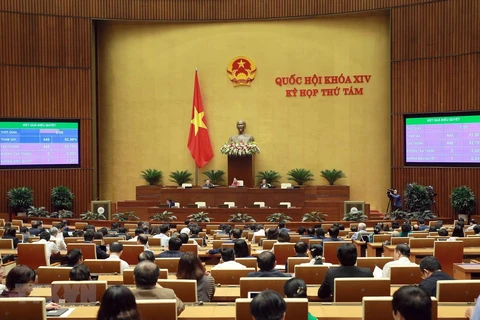  Parlamento de Vietnam refrenda importantes proyectos legales