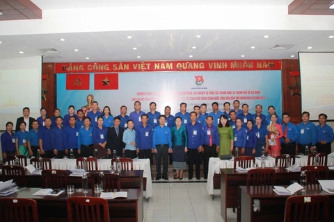 Jóvenes de Laos y Vietnam intercambian experiencias sobre labores juveniles