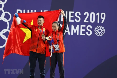 Vietnam ocupa temporalmente segundo puesto en juegos sudesteasiáticos 