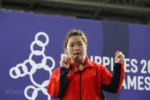 Establece halterófila vietnamita nuevo récord para los SEA Games