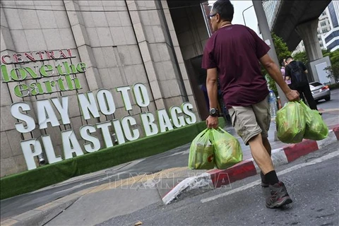Eliminarán en Tailandia el empleo de bolsas plásticas en comercios