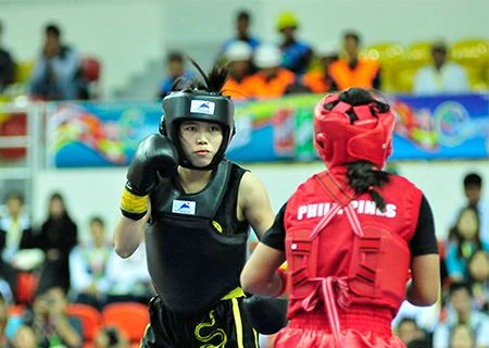 Consigue wushuista vietnamita cuarta medalla de oro en tercera jornada de competencia regional