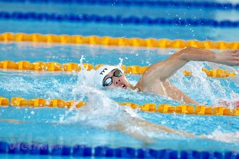 Rompe nadador vietnamita récord en Juegos Deportivos del Sudeste Asiático