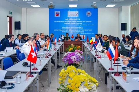 Profundiza Vietnam cooperación con países francófonos en mantenimiento de la paz