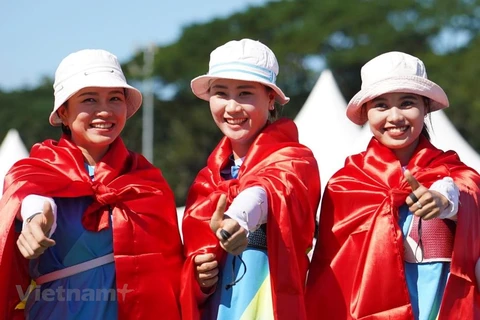 SEA Games 30: cosecha de oros de arquería y atletismo de Vietnam