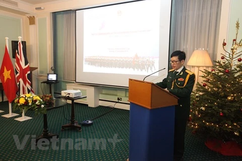 Conmemoran en Reino Unido la fundación del Ejército Popular de Vietnam 