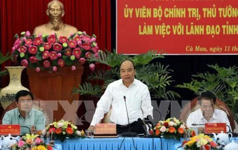 Destaca premier vietnamita alentadores logros de la provincia de Ca Mau 