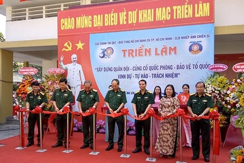 Abren en Ciudad Ho Chi Minh exposición sobre construcción militar y defensa nacional